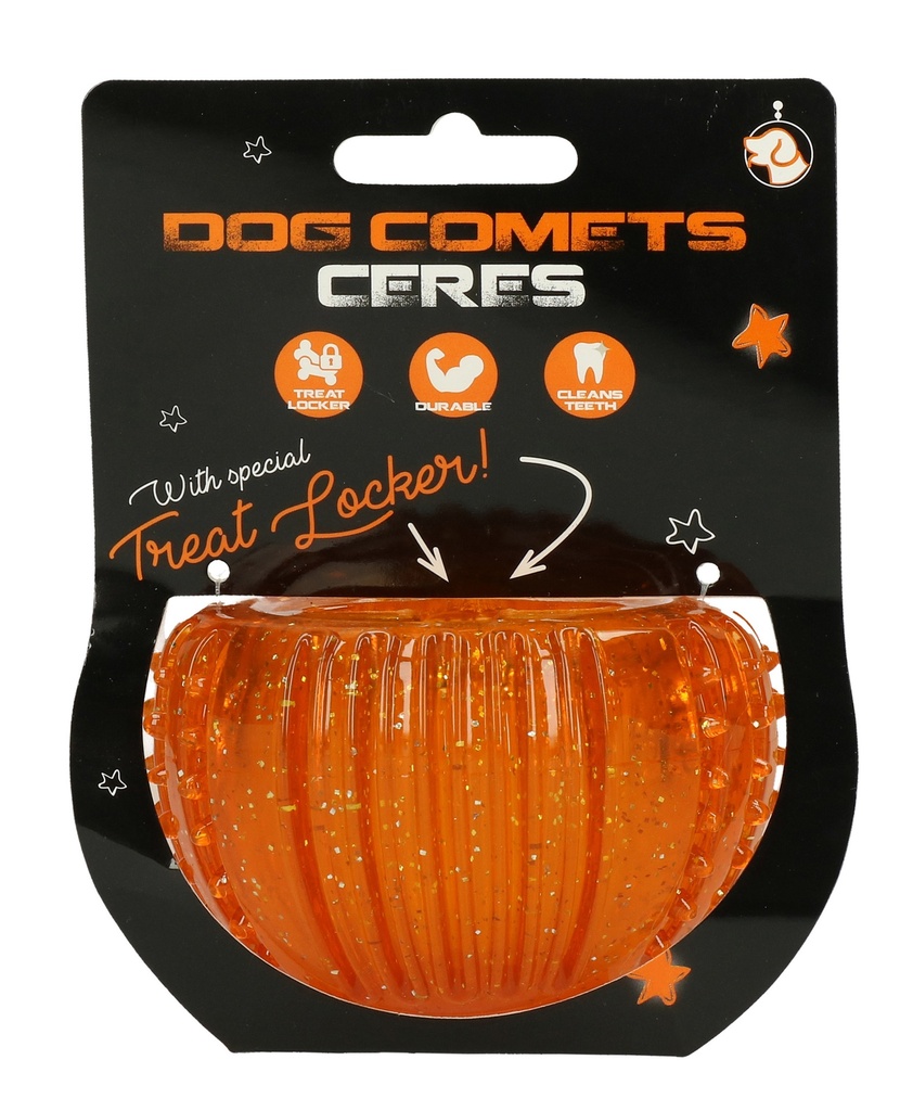 [COME031] Dog Comets Ceres treat locker Oranje